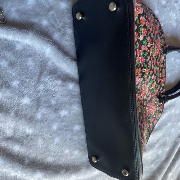 Coach sierra crossbody - Black & Pink Floral Mini Bowler-Style - Picture 11 of 16